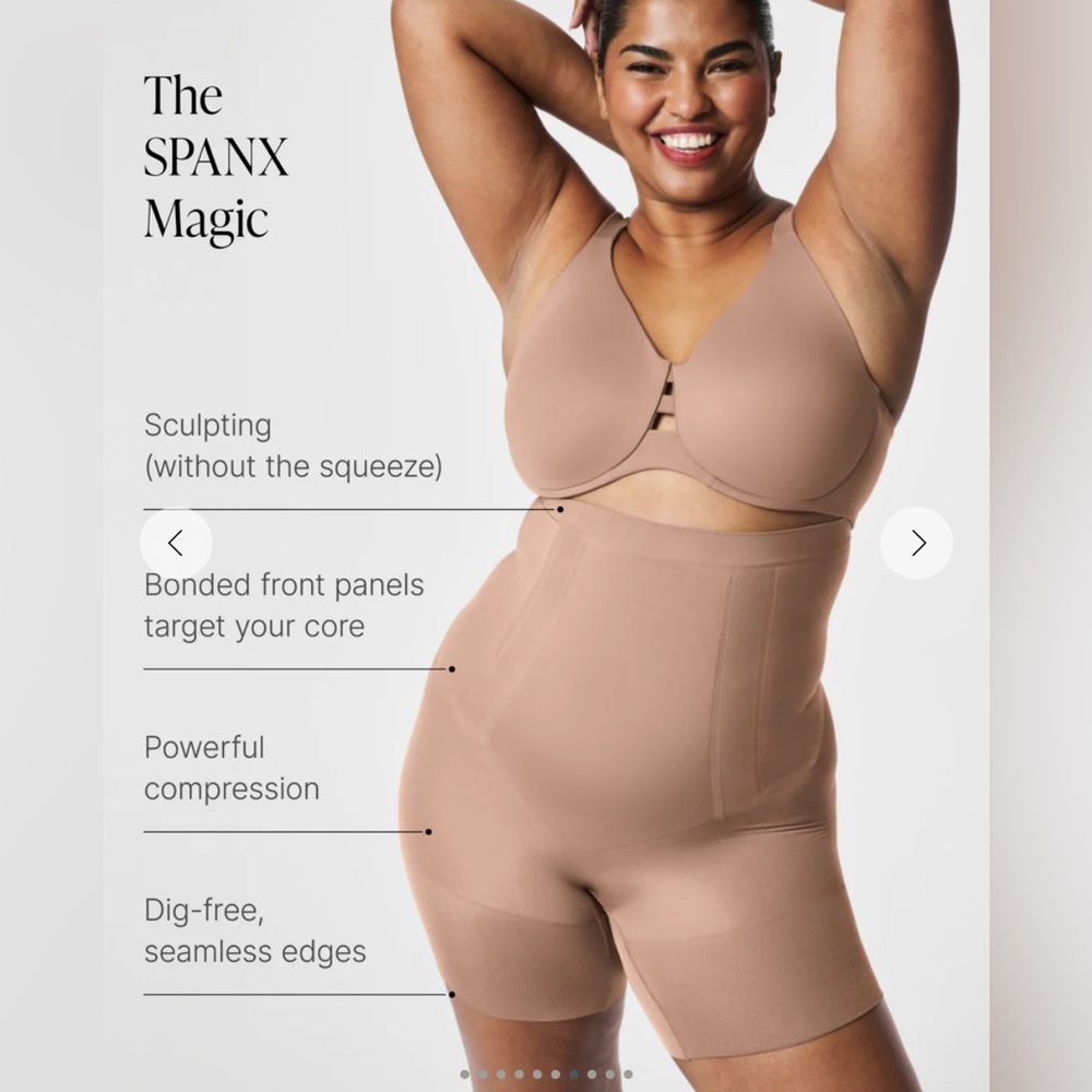 Spanx High-Waisted Mid-Thigh Short